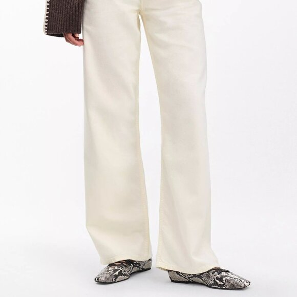 Rag & Bone Sophia Ballet Flats Size 6.5 Snake Embossed Leather NEW $378 - Picture 3 of 16